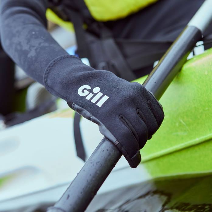 Gill Marine guantes de 3 estaciones negro Z6F2141