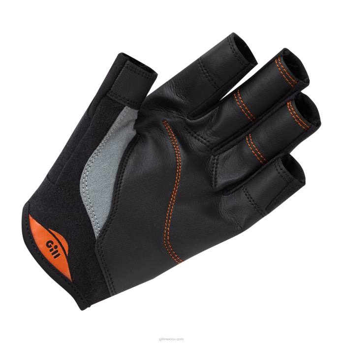 Gill Marine guantes de campeonato - dedo corto negro Z6F2137