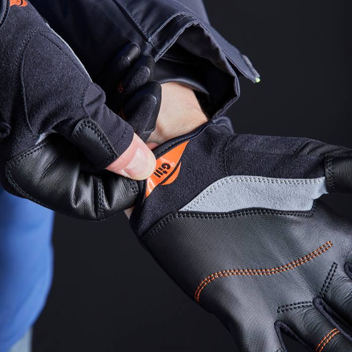 Gill Marine guantes de campeonato - dedo largo negro Z6F2138
