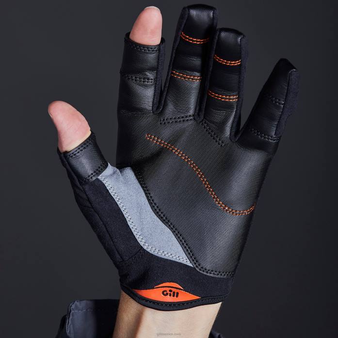 Gill Marine guantes de campeonato - dedo largo negro Z6F2138