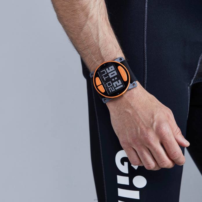 Gill Marine temporizador sigiloso negro y naranja Z6F2444