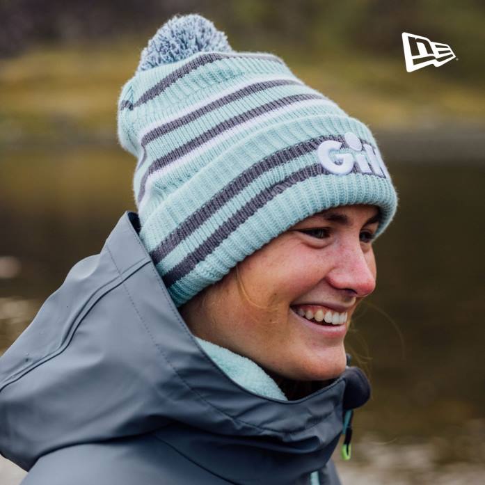 Gill Marine gorra con pompón new era x gill cáscara de huevo Z6F225