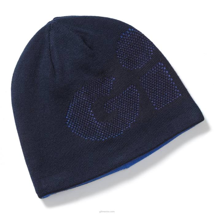 Gill Marine gorro tejido reversible azul marino Z6F2325