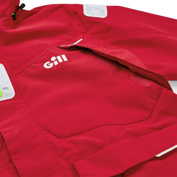Gill Marine chaqueta os2 para hombre rojo Z6F291