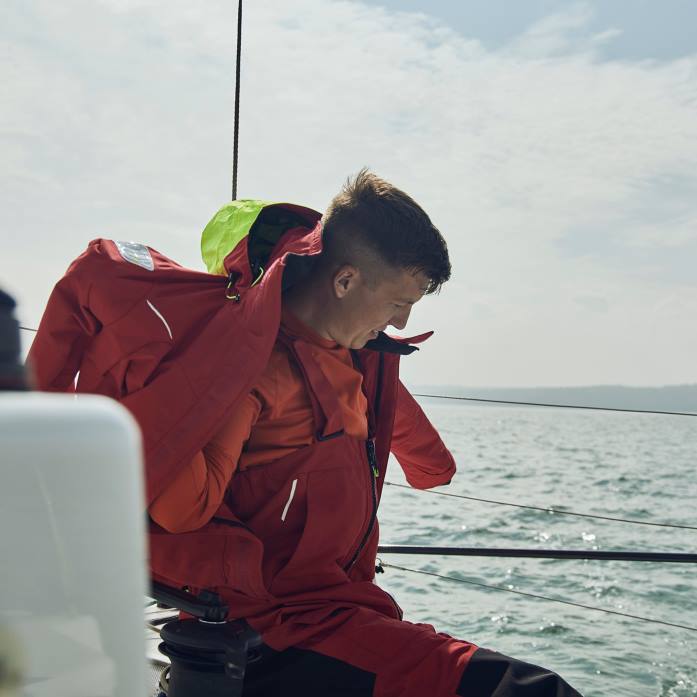 Gill Marine chaqueta os2 para hombre rojo Z6F291