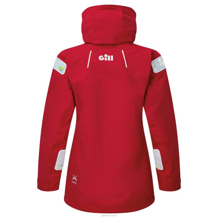 Gill Marine chaqueta os2 para mujer rojo Z6F294