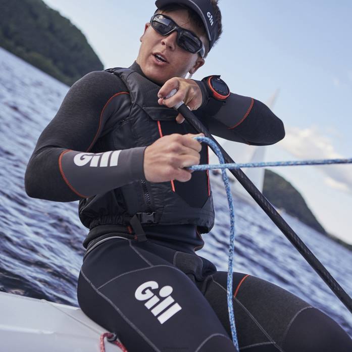Gill Marine traje esquife zentherm hombre negro Z6F2288