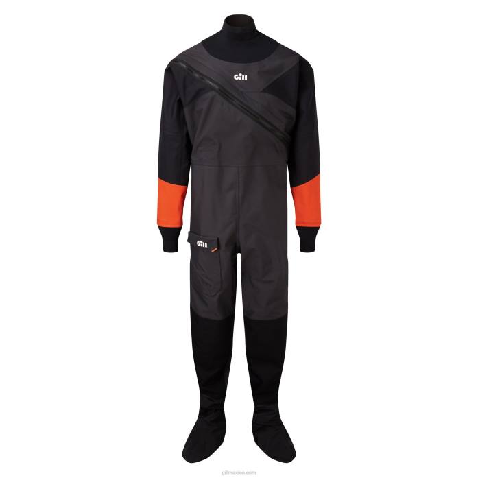Gill Marine traje seco júnior negro Z6F2289