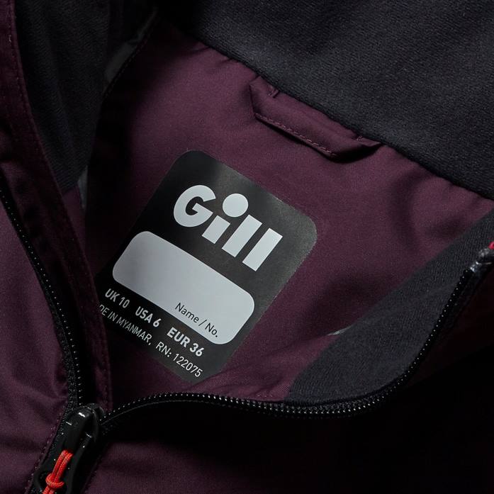 Gill Marine chaqueta navegante mujer higo Z6F2159