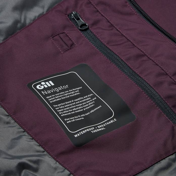 Gill Marine chaqueta navegante mujer higo Z6F2159