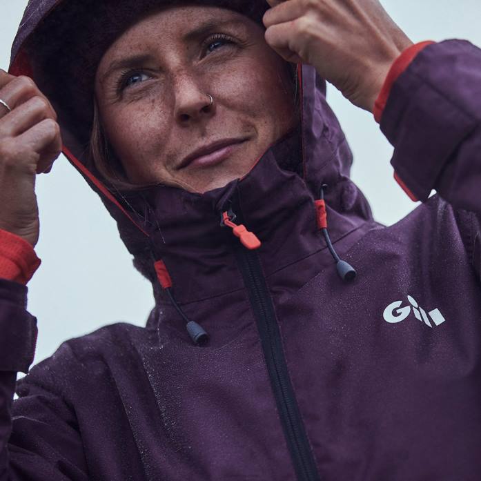 Gill Marine chaqueta navegante mujer higo Z6F2159
