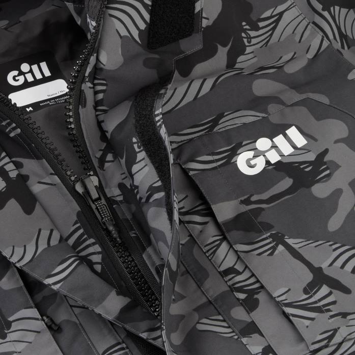 Gill Marine chaqueta meridiano-x camuflaje de sombra Z6F227