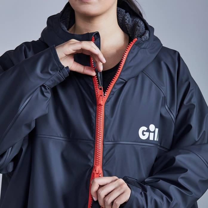 Gill Marine parka aguamarina grafito Z6F2107