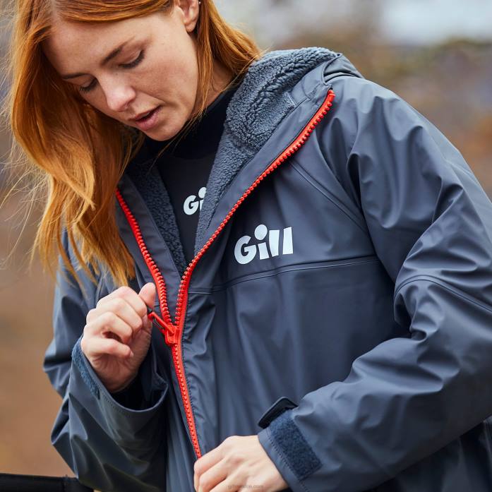 Gill Marine parka aguamarina grafito Z6F2107
