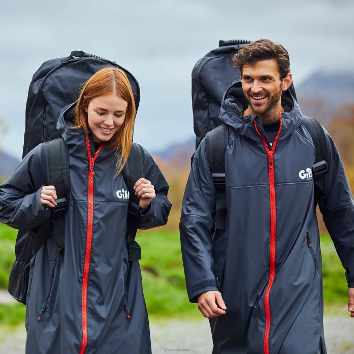 Gill Marine parka aguamarina grafito Z6F2107