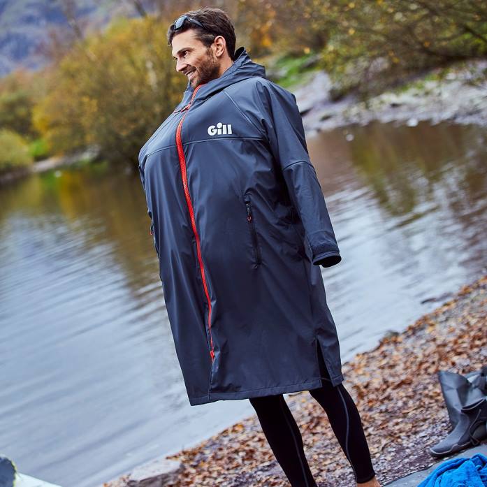 Gill Marine parka aguamarina grafito Z6F2107