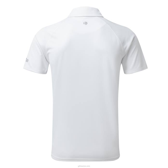 Gill Marine polo uv tec hombre blanco Z6F2219