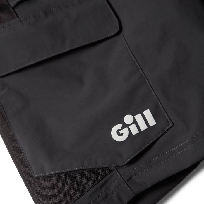 Gill Marine pantalón corto costero os3 para hombre grafito Z6F2456
