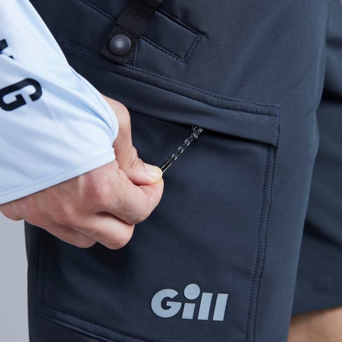Gill Marine pantalones cortos de expedición profesional grafito Z6F234