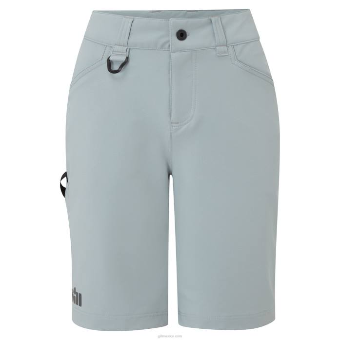 Gill Marine pantalones cortos de expedición profesional para mujer gris medio Z6F278