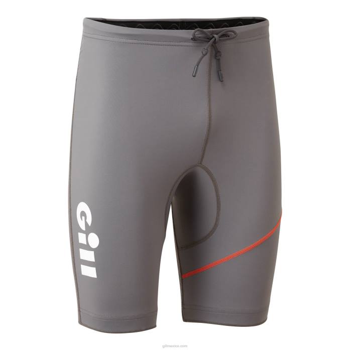 Gill Marine pantalones cortos de persecución elásticos gris acero Z6F2273