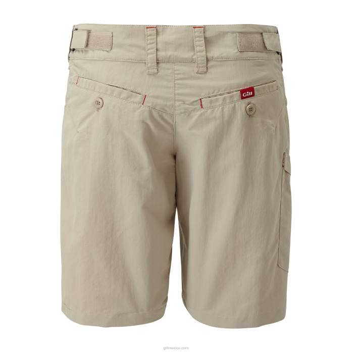 Gill Marine shorts uv tec mujer caqui Z6F2496
