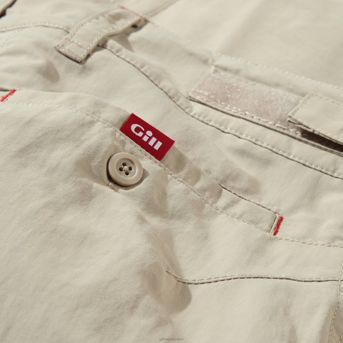 Gill Marine shorts uv tec mujer caqui Z6F2496