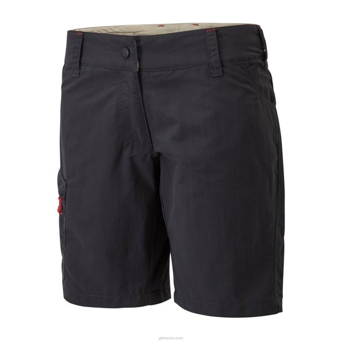 Gill Marine shorts uv tec mujer grafito Z6F2495