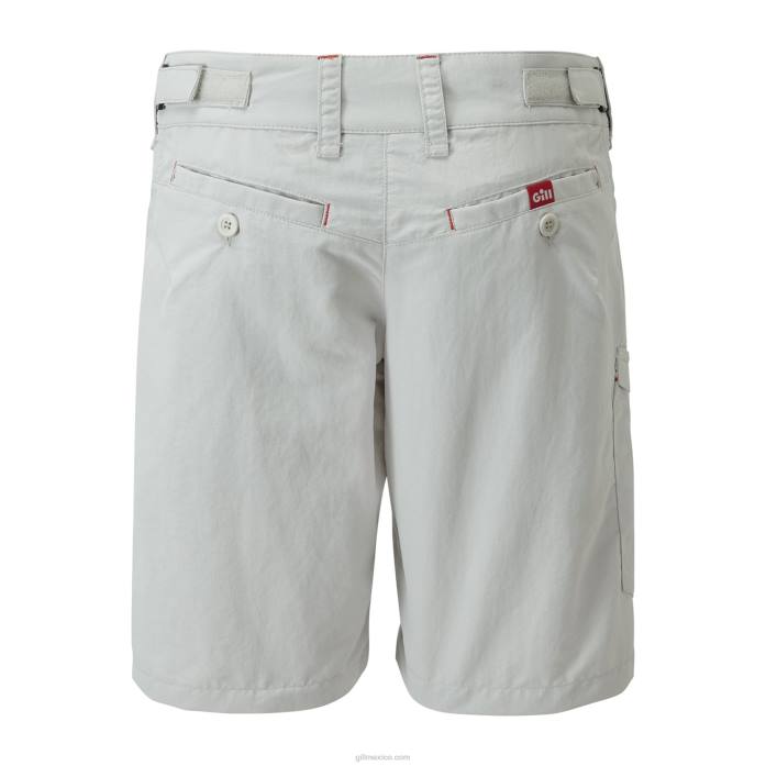 Gill Marine shorts uv tec mujer plata Z6F2498