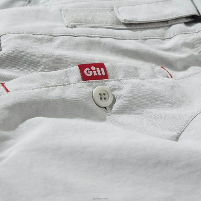 Gill Marine shorts uv tec mujer plata Z6F2498
