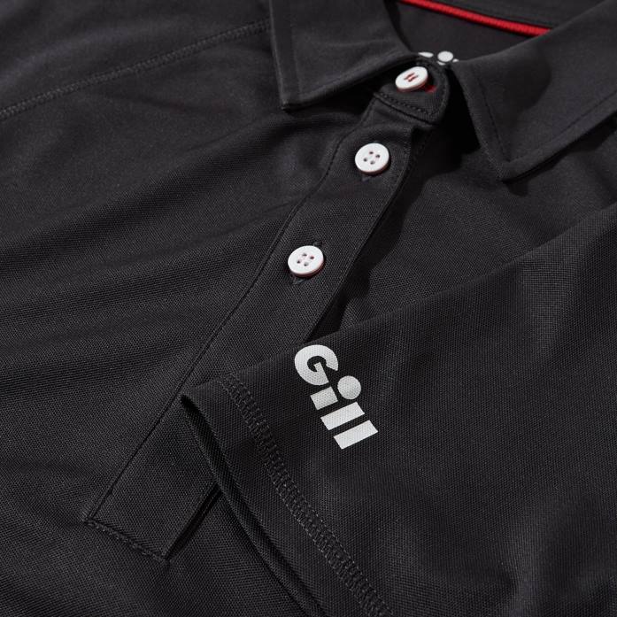 Gill Marine polo uv tec mujer carbón Z6F2511