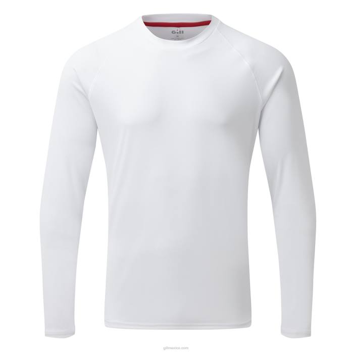 Gill Marine camiseta uv tec hombre - manga larga blanco Z6F2128