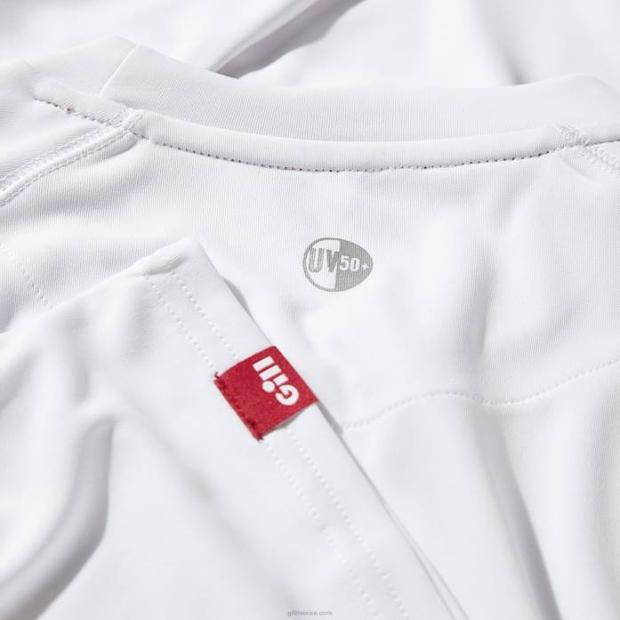 Gill Marine camiseta uv tec hombre - manga larga blanco Z6F2128