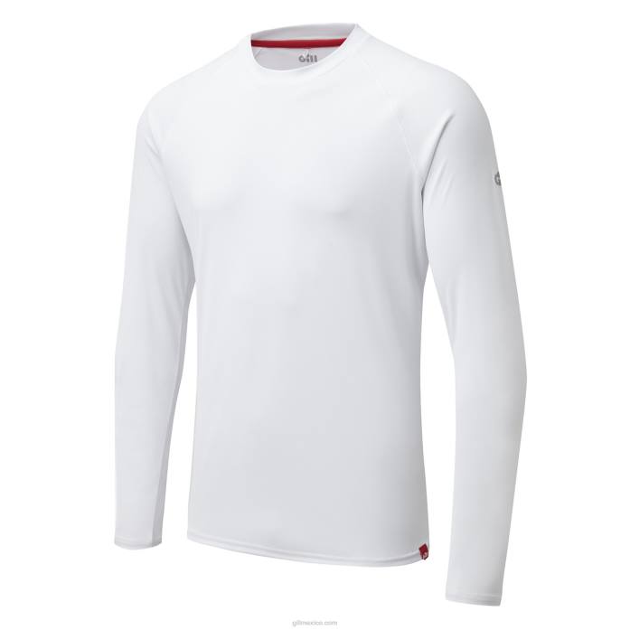 Gill Marine camiseta uv tec hombre - manga larga blanco Z6F2128