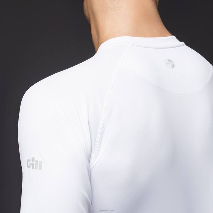 Gill Marine camiseta uv tec hombre - manga larga blanco Z6F2128
