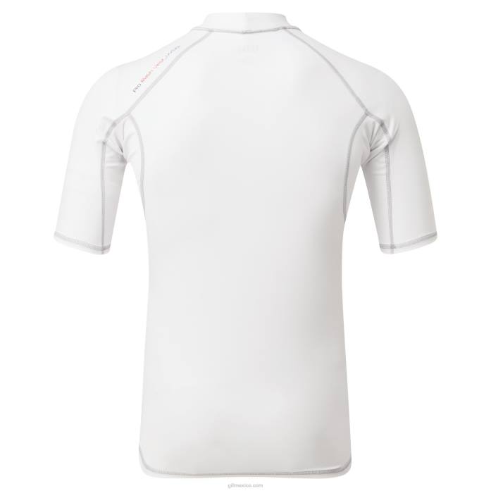 Gill Marine chaleco impermeable para hombre - manga corta blanco Z6F2274