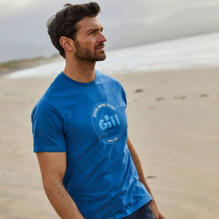 Gill Marine camiseta scala azul atlántico Z6F2116