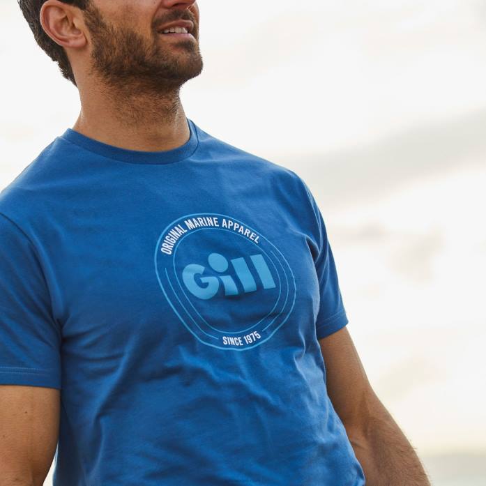 Gill Marine camiseta scala azul atlántico Z6F2116