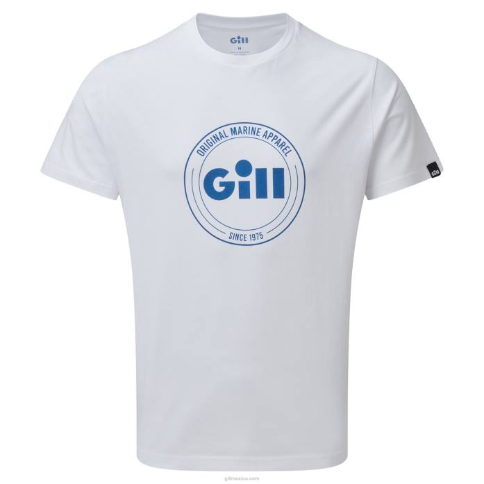 Gill Marine camiseta scala blanco Z6F2118