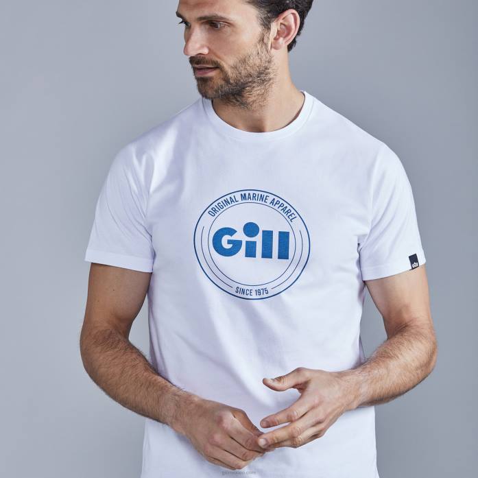 Gill Marine camiseta scala blanco Z6F2118