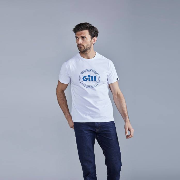 Gill Marine camiseta scala blanco Z6F2118
