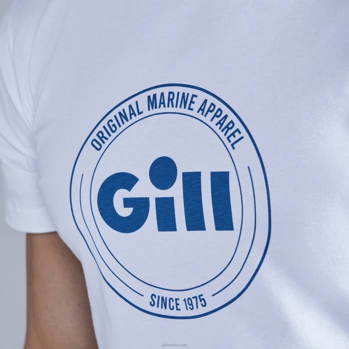 Gill Marine camiseta scala blanco Z6F2118
