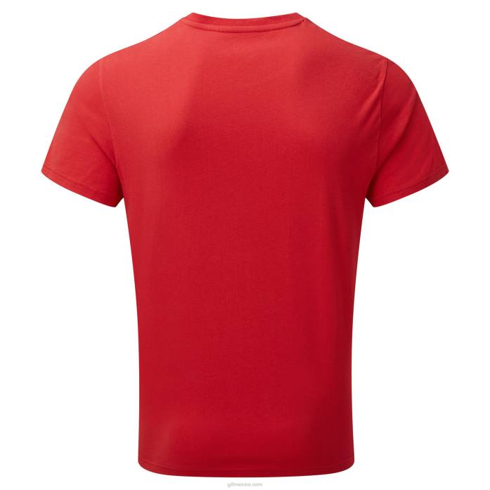 Gill Marine camiseta scala branquias rojas Z6F2117