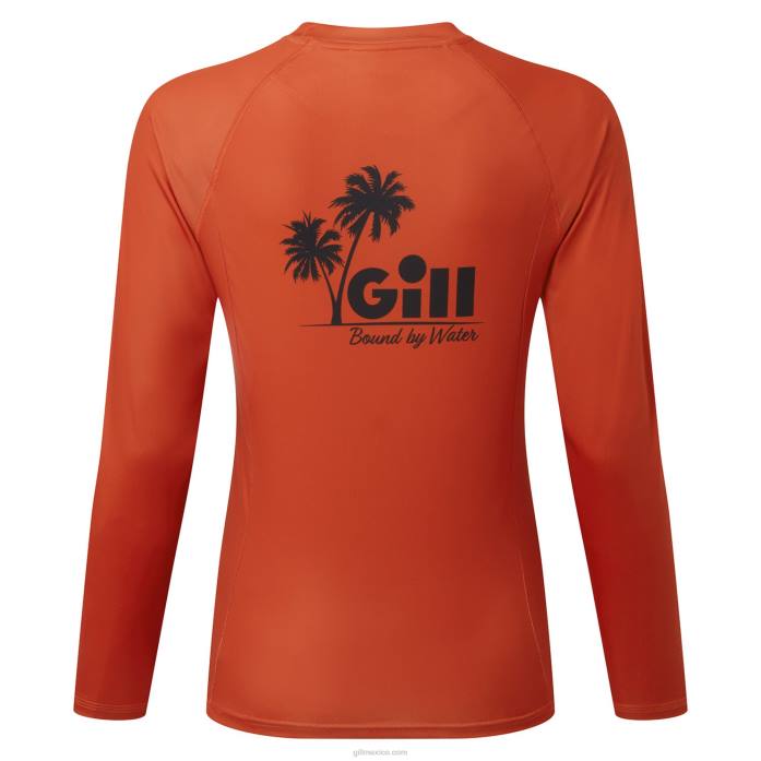 Gill Marine camiseta xpel tec manga larga mujerZ6F2393