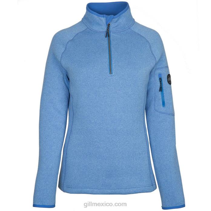 Gill Marine polar de punto de mujer azul claro Z6F2304