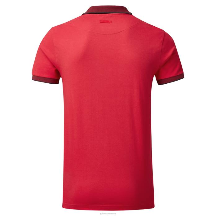 Gill Marine polo luca branquias rojas Z6F2124