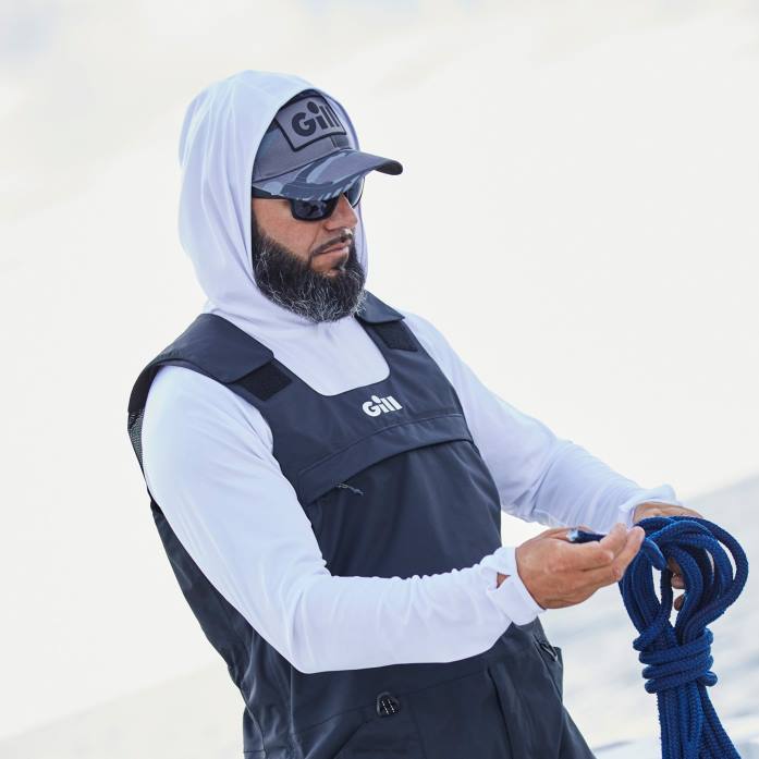 Gill Marine sudadera xpel tec con logo en la espaldaZ6F2405