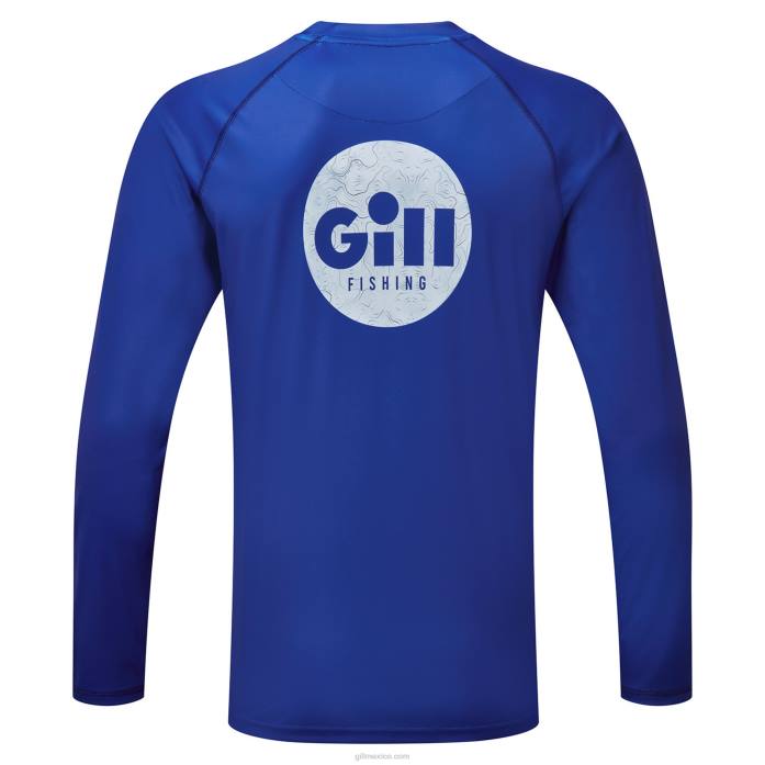 Gill Marine top de manga larga xpel tec con logo en la espalda crepúsculo Z6F2400
