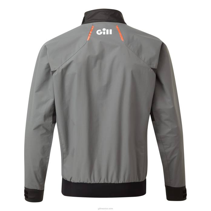 Gill Marine parte superior profesional de los hombres gris acero Z6F2537