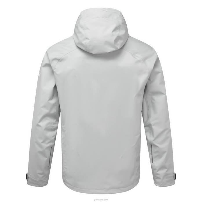 Gill Marine chamarra ligera con capucha para hombre plata Z6F218